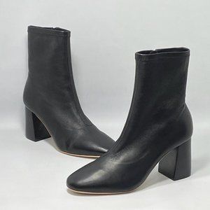 Loeffler Randall Elise Stretch Leather Ankle Boots